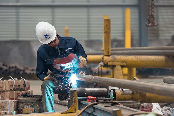 海林网架杆件点焊